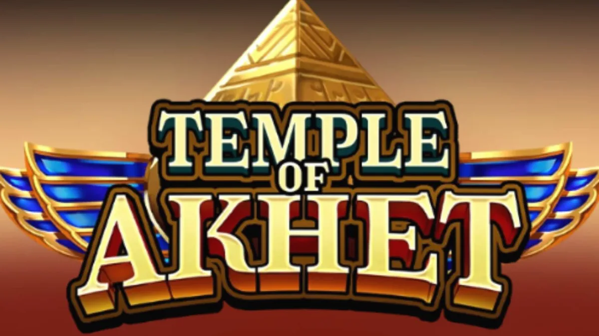 Temple of Akhet স্লট গেমের রহস্যময় প্রাচীন মিশরীয় থিম এবং রিল সেটআপ