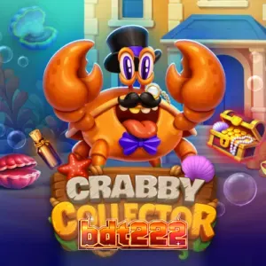 Crabby Collector স্লট গেমের একটি দৃশ্য যেখানে সমুদ্রতলের থিম এবং গ্রিড বুস্টার সিস্টেম দেখা যাচ্ছে।